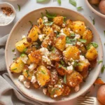 Baked Feta Potatoes