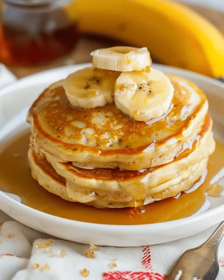 Brown Sugar Banana Pancakes