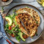 Cheesy Chipotle Bean Quesadillas