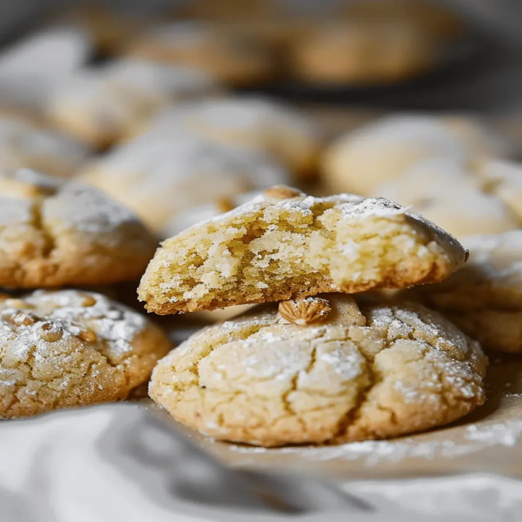 Chewy Almond Cookies {Gluten-free}