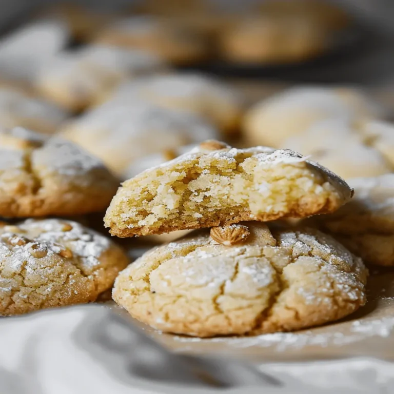 Chewy Almond Cookies {Gluten-free}