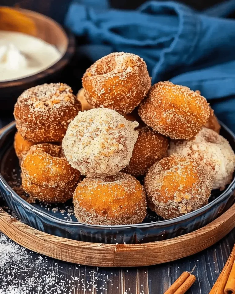 Cinnamon Sugar Donut Holes