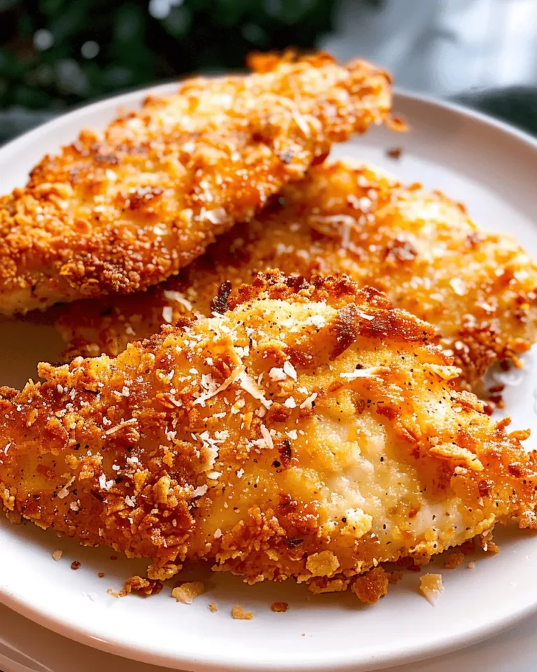 Easy Parmesan Crusted Chicken