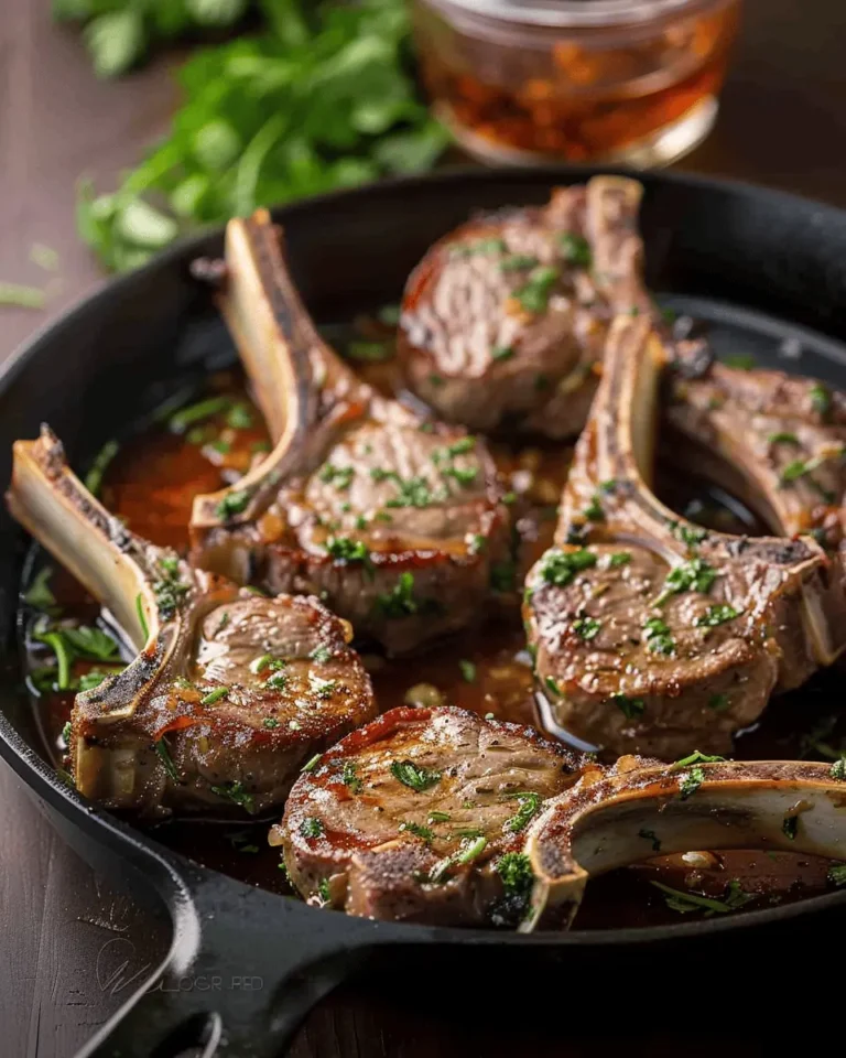 Garlic and Herb Lamb Chops (VIDEO)