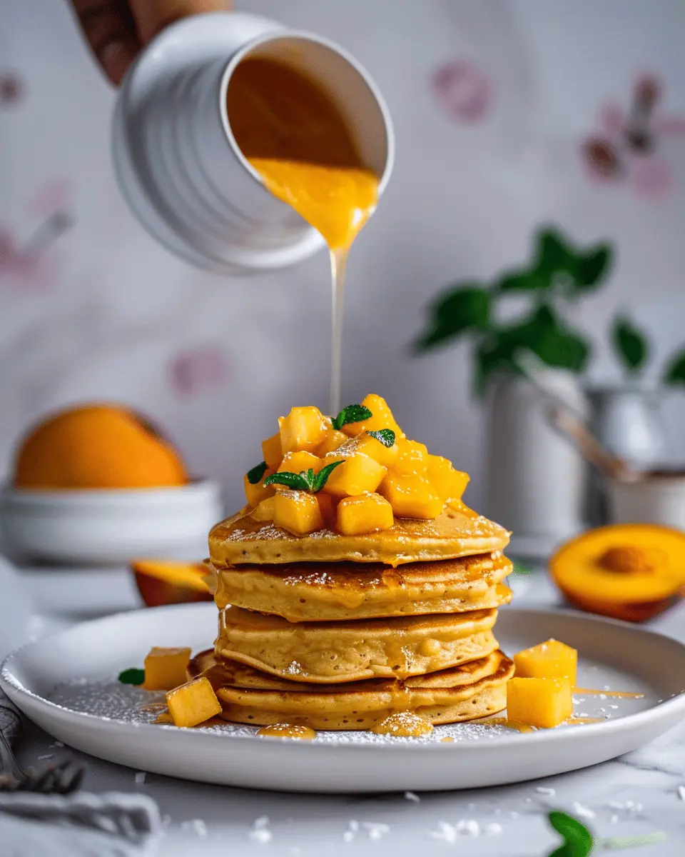 Mango Pancakes with Coconut: Easy Eggless Recipe for Delicious Mornings
