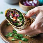 Middle Eastern Eggplant Wrap