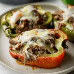 Philly Cheesesteak Stuffed Peppers