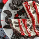 Red Velvet Oreo Cheesecake