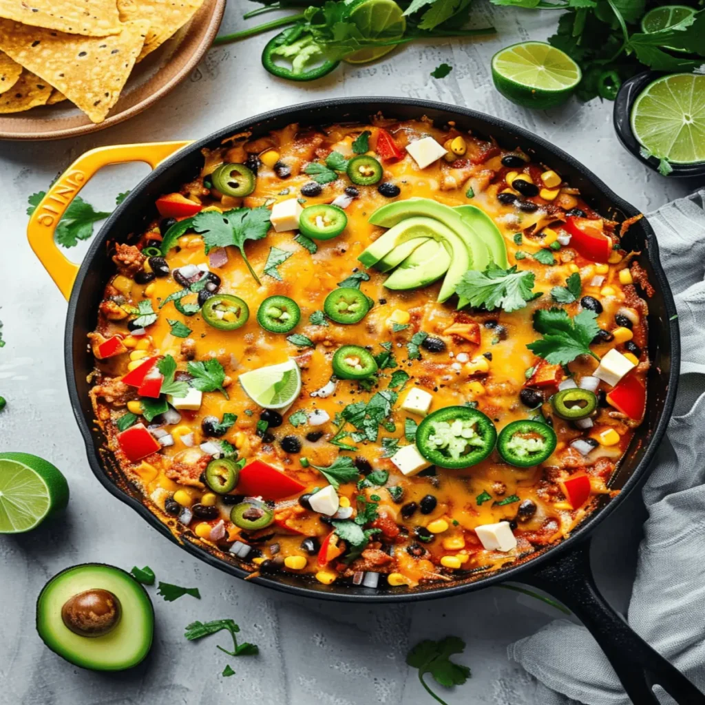 Vegetarian Taco Skillet