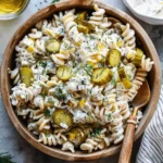 Dill Pickle Pasta Salad