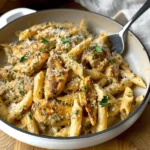 Garlic Parmesan Chicken and Pasta (One-Pan)