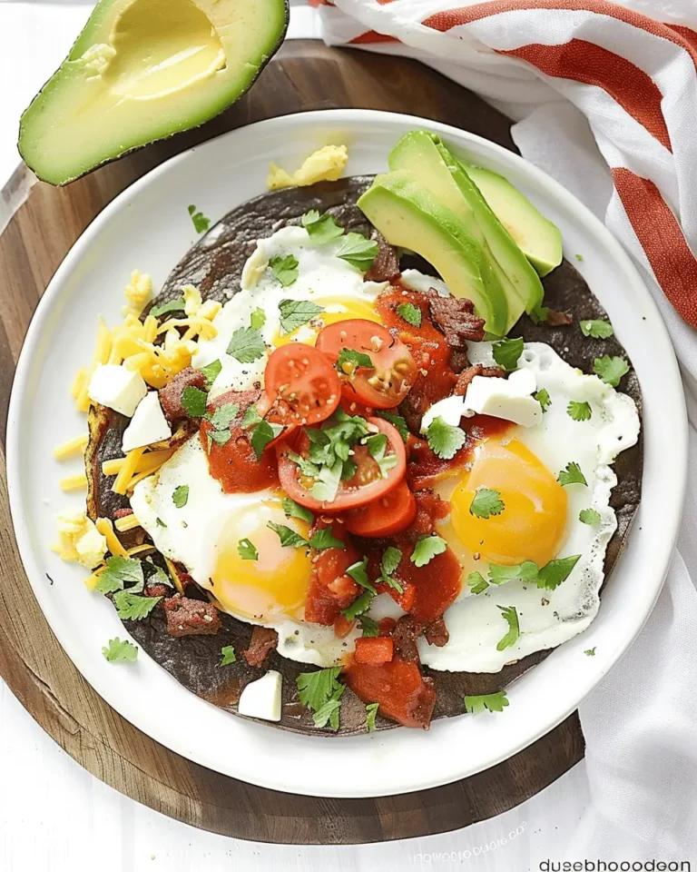 Easy Huevos Rancheros Recipe