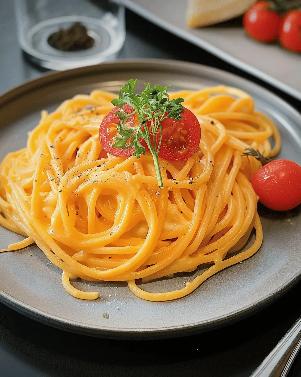 Fruchtig cremige Spaghetti Burrata: Einfache Köstlichkeit für alle