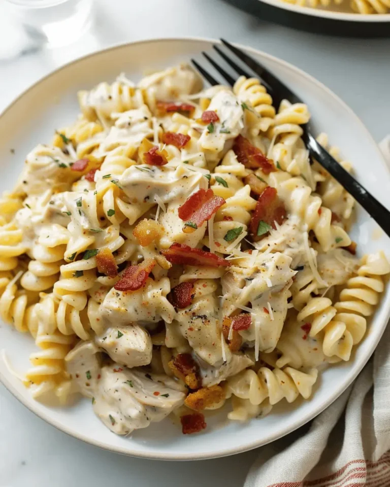 Chicken Bacon Ranch Pasta