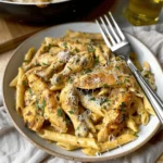Garlic Parmesan Chicken and Pasta (One-Pan)