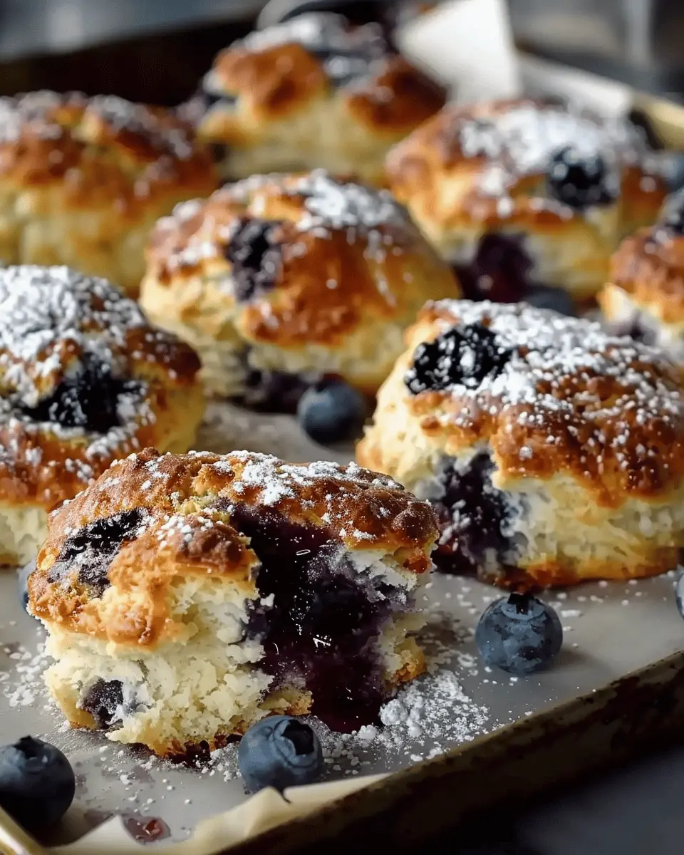 Blueberry Biscuits