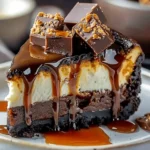 Caramel Brownie Cheesecake