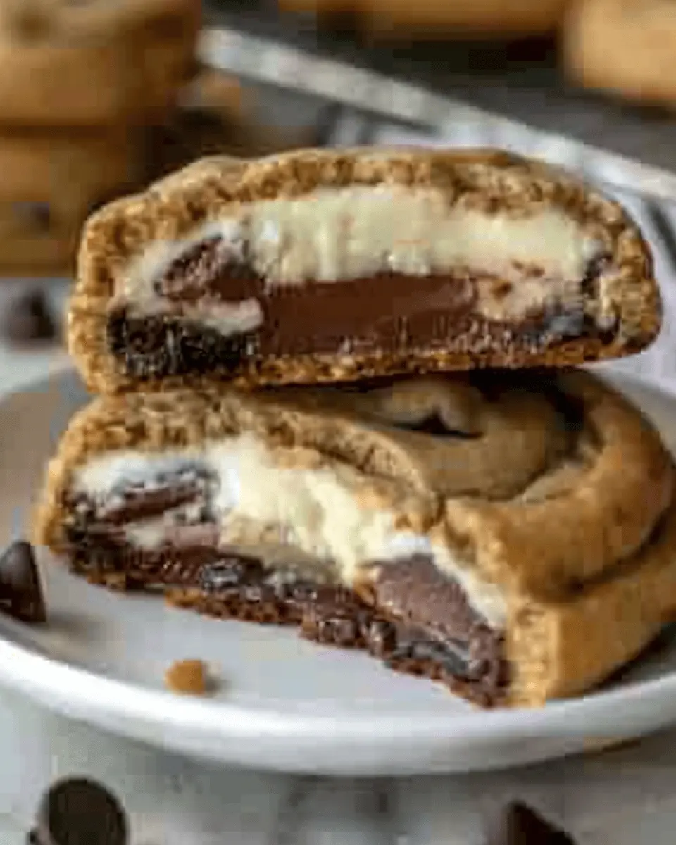 Cheesecake Stuffed Chocolate Chip Cookies: Indulgent Delight at Home