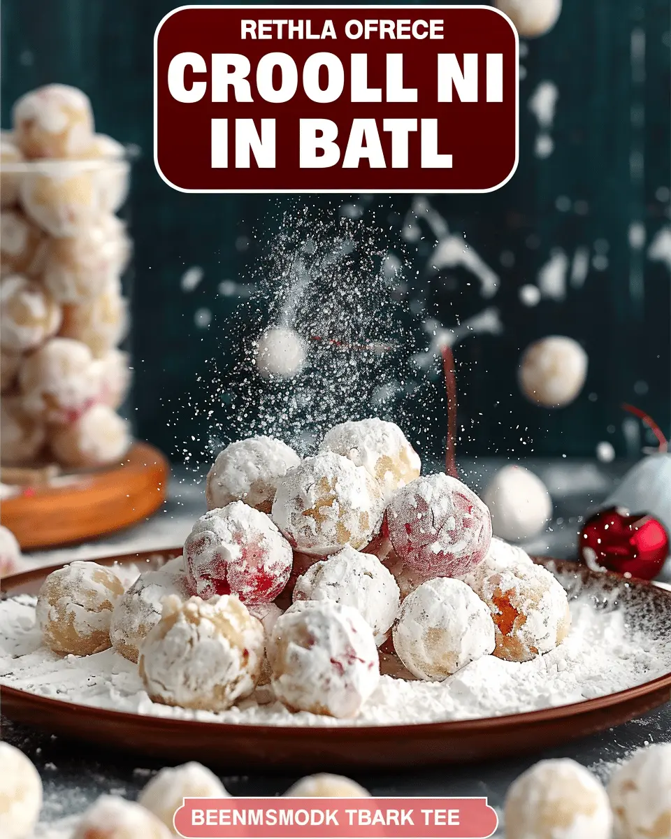 Cherry Snowball Cookies: The Easy Indulgence for Home Bakers