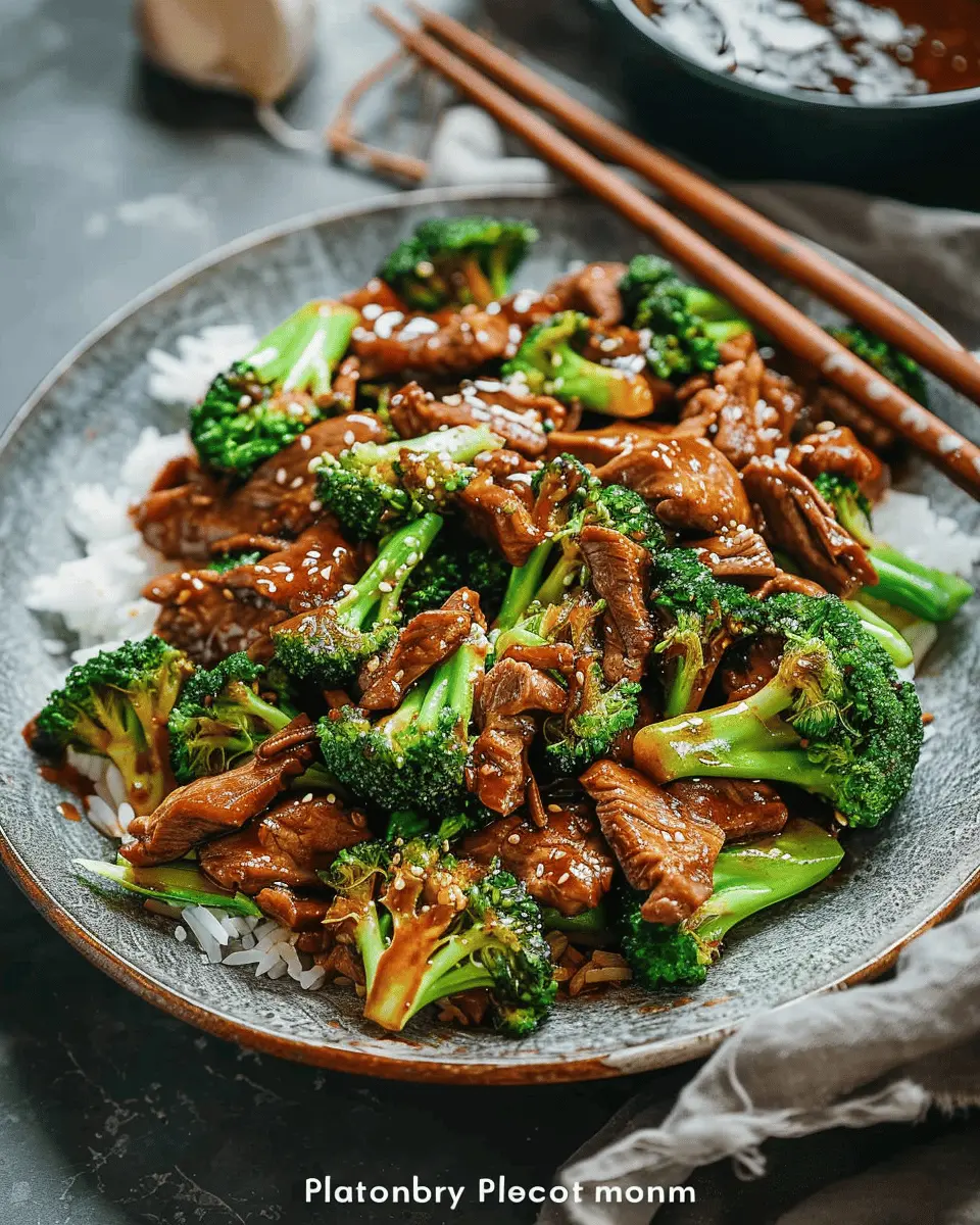 Chinese Beef and Broccoli (One Pan Take-Out)