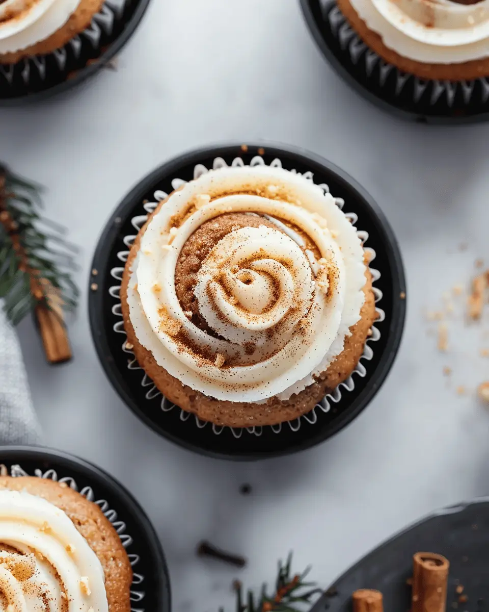 Cinnamon Roll Cupcakes