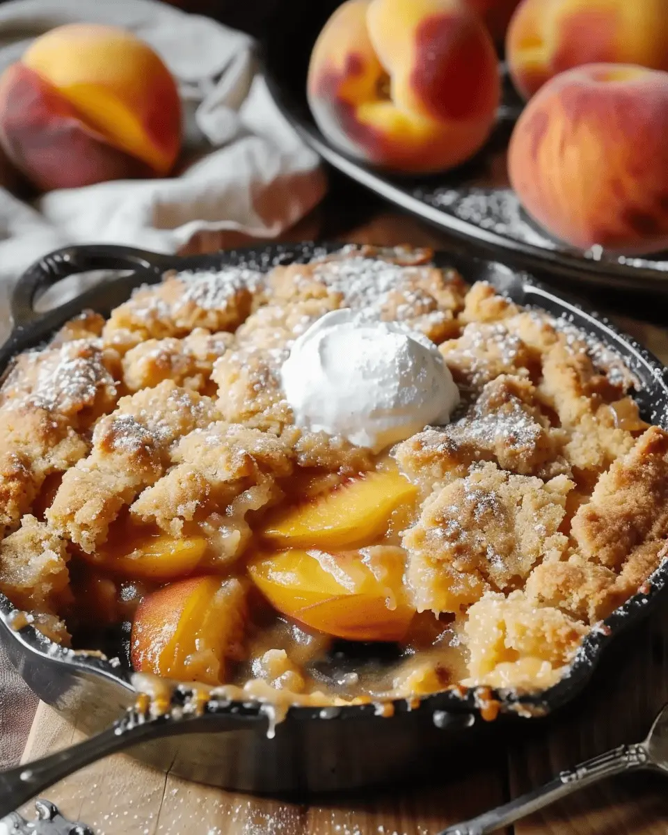 Classic Southern Peach Cobbler Recipe