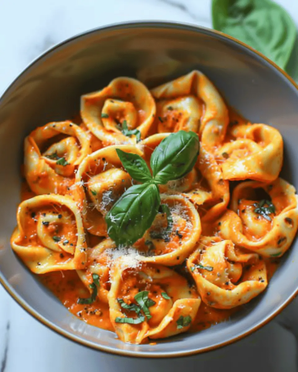 Creamy Tomato Tortellini: The Best Cozy Weeknight Dinner