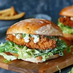 Crispy Chicken Caesar Sandwich