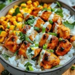Delicious Street Corn Chicken Rice Bowl Recipe