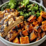 Grilled Chicken & Sweet Potato Bowl