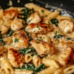 Healthy Garlic Parmesan Chicken Pasta Recipe