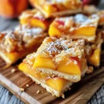 Heavenly Summer Peach Bars: A Sweet Slice of Sunshine