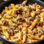 High Protein Creamy Beef Pasta Recipe for Quick Weeknight Dinners