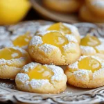 Lemon Thumbprint Cookies Recipe