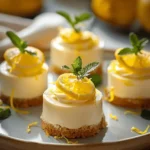 Mini Lemon Cheesecakes