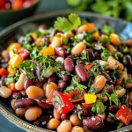 Rainbow Bean Salad: A Vibrant & Healthy Recipe