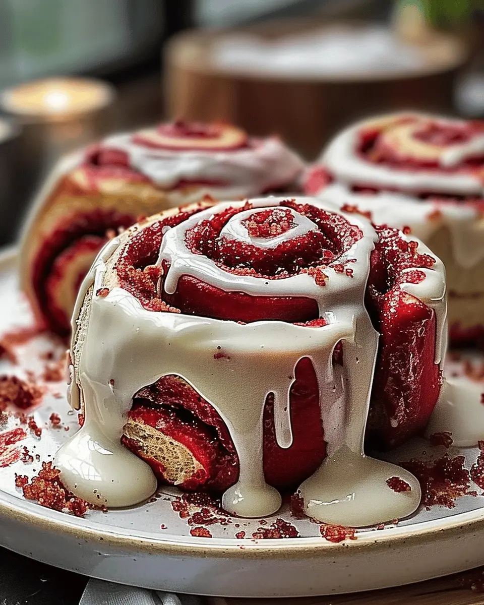 Red Velvet Cinnamon Rolls: A Decadent Twist on a Classic