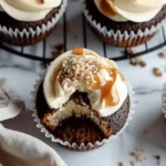 Salted Caramel Cream Cheese Cupcakes