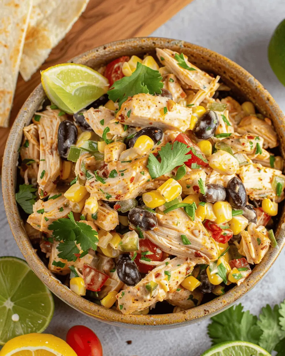 Southwest Chicken Salad: Easy, Flavor-Packed, and Guilt-Free