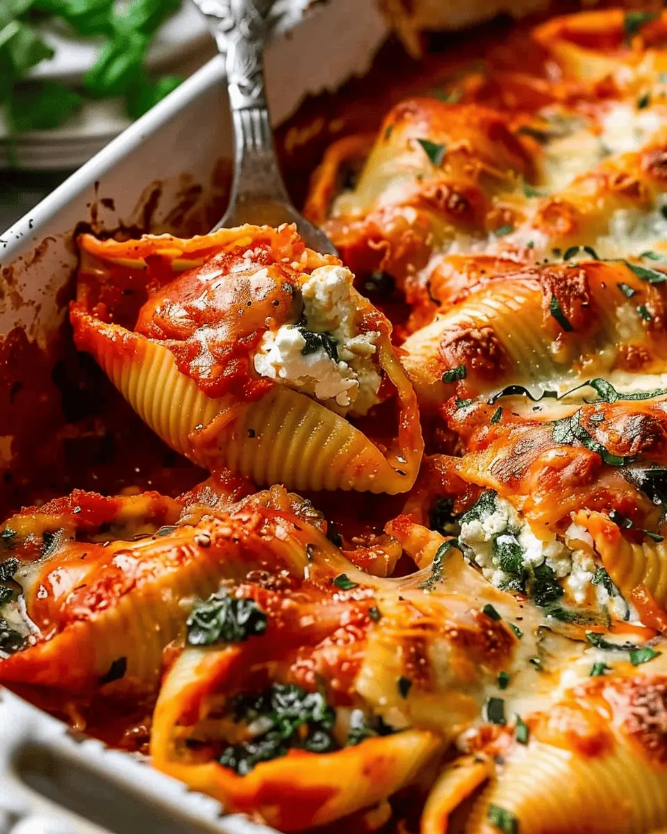 Spinach Ricotta Stuffed Shells: Easy, Indulgent Comfort Food