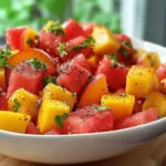 The Peach Watermelon Salad That Tastes Like Summer
