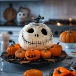 Skellington Cheese Ball Appetizer Recipe