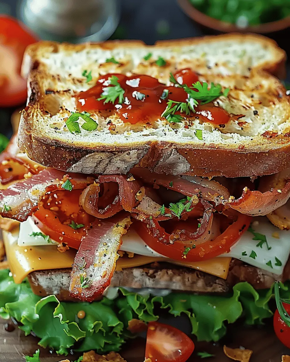 Elevated BLT Sandwich – A Bold Twist on a Classic Favorite