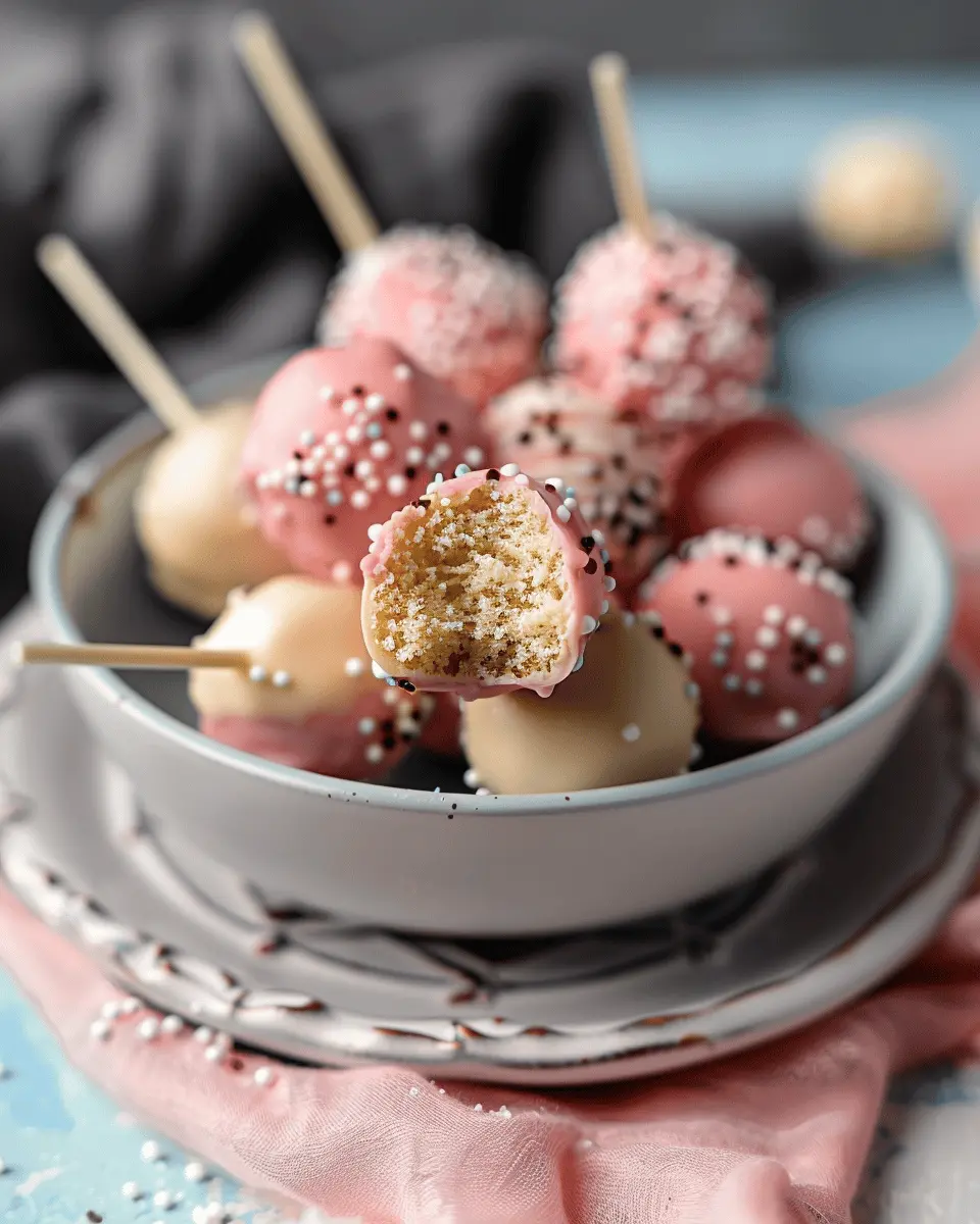 Starbucks Birthday Cake Pop Recipe