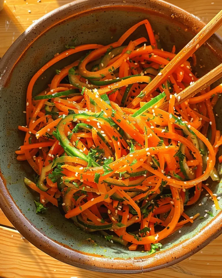 Cucumber Carrot Salad