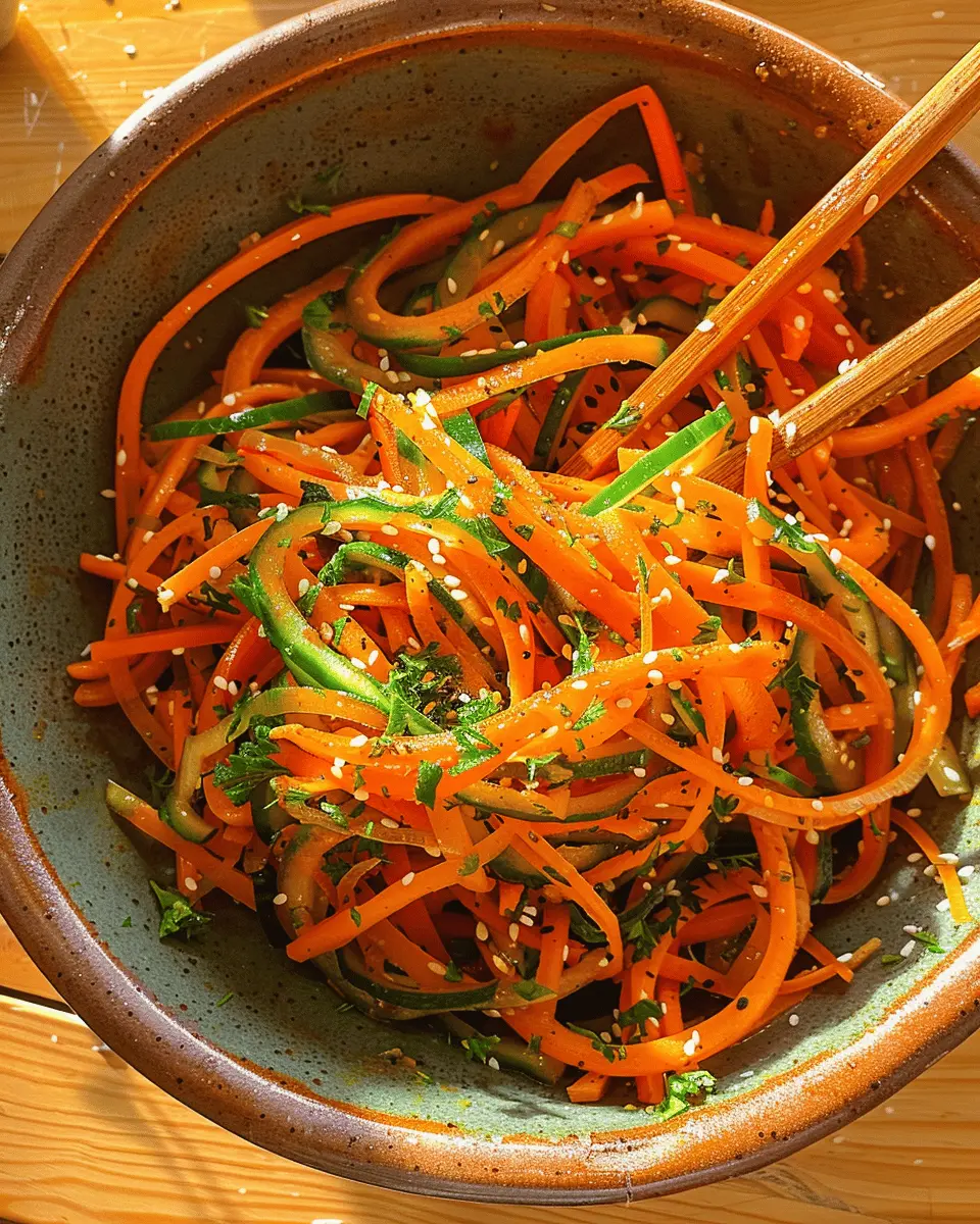 Cucumber Carrot Salad: Easy Refreshing Twist for Your Table