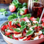 Strawberry Caprese Salad