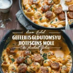 Creamy Butternut Squash Gnocchi with Sausage Recipe