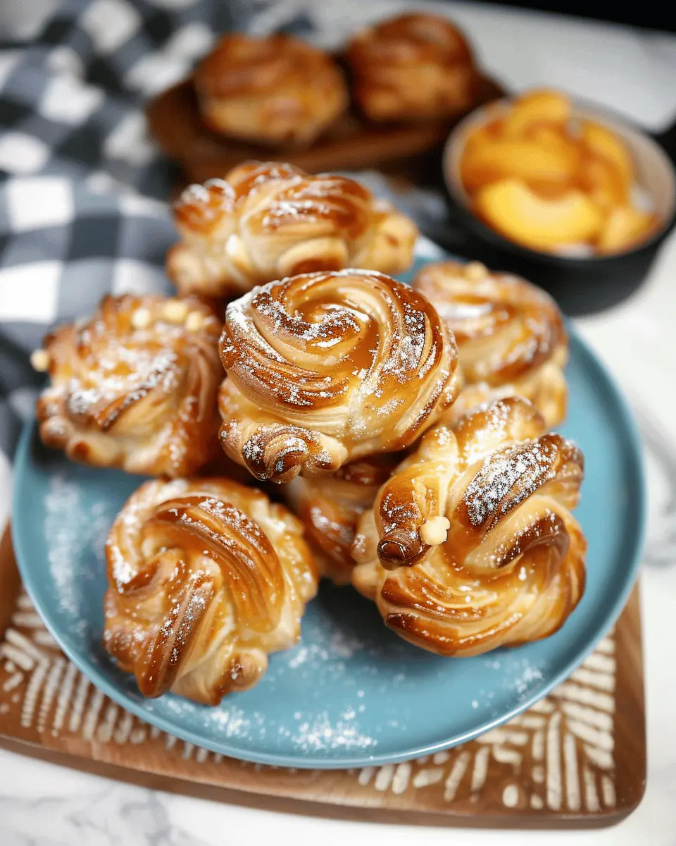 Peach Pie Cruffins: Indulgent Treats for Homemade Delight