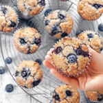 The BEST Blueberry Protein Muffins (Easy Recipe)